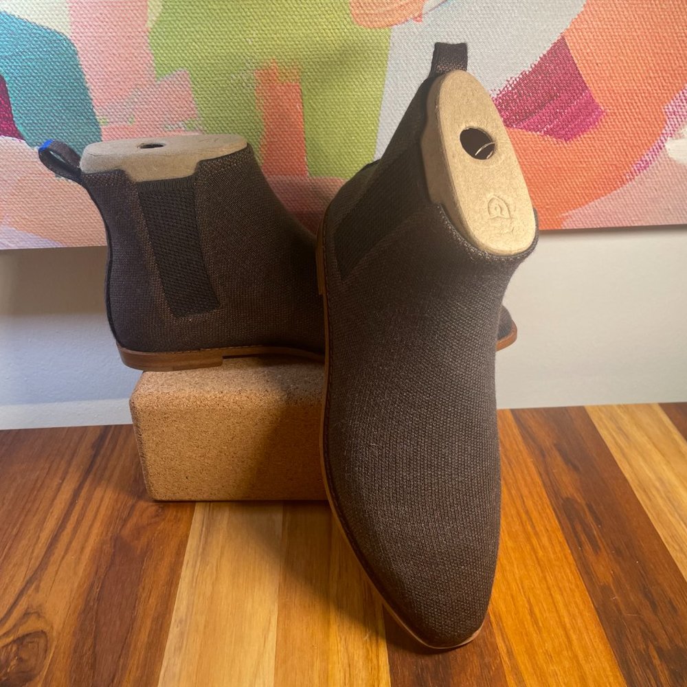 Rothy's the merino ankle boots in cocoa brown - size 9 - new and unworn!